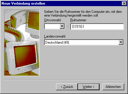 Neue Verbindung erstellen